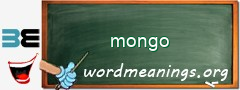 WordMeaning blackboard for mongo